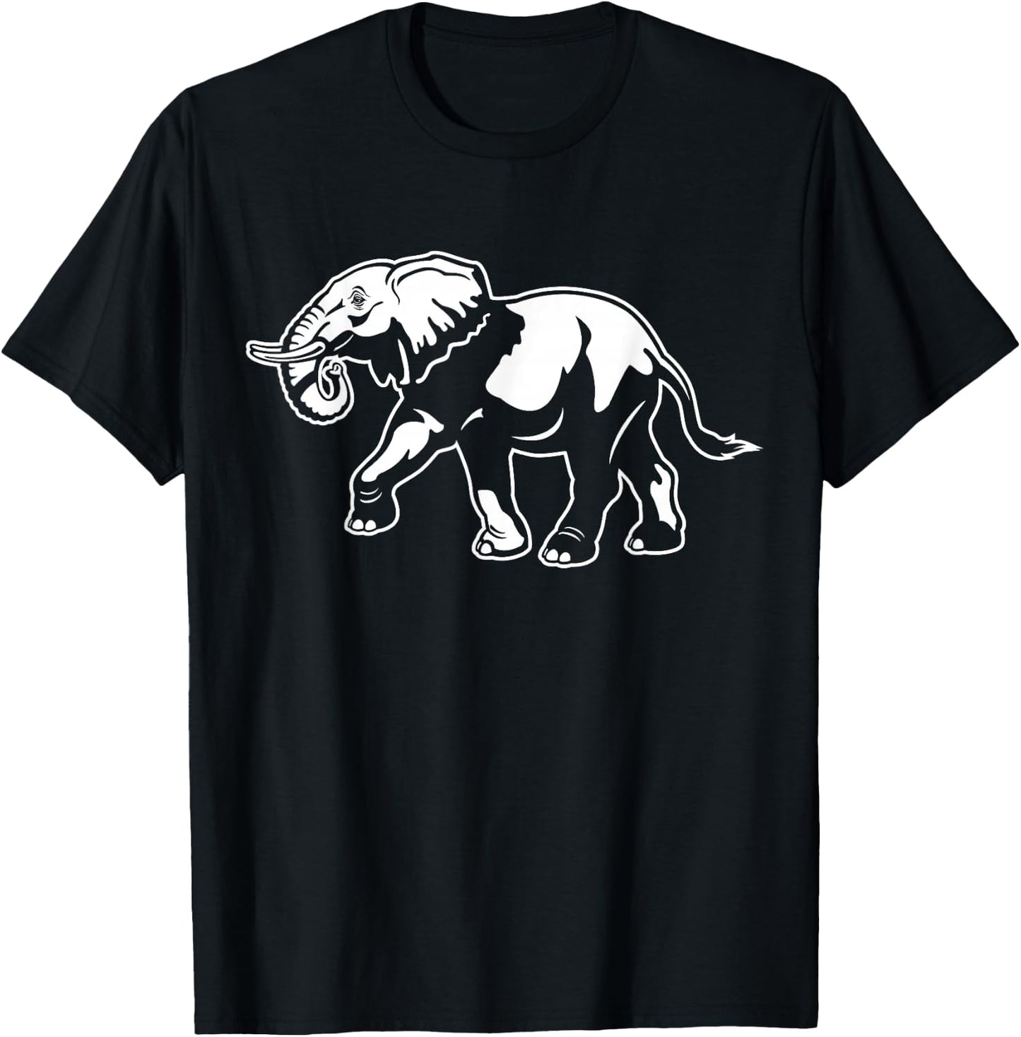 Literal White Elephant Gag Gift Funny T-Shirt - T-Shirt | Black