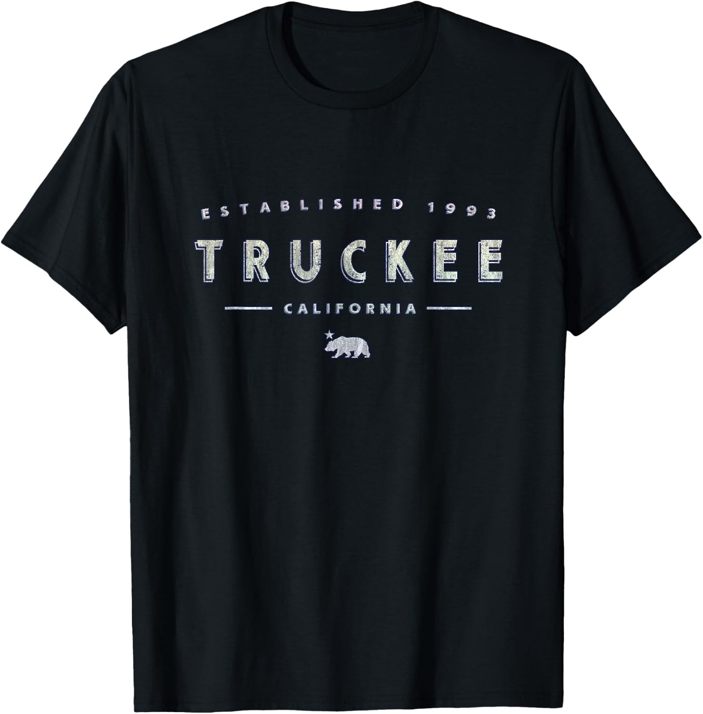 Truckee California T-Shirt - T-Shirt | Black