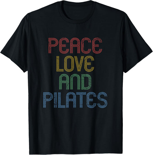 Funny Meditation Pilates Instructor - Yoga & Pilates T-Shirt - T-Shirt | Black