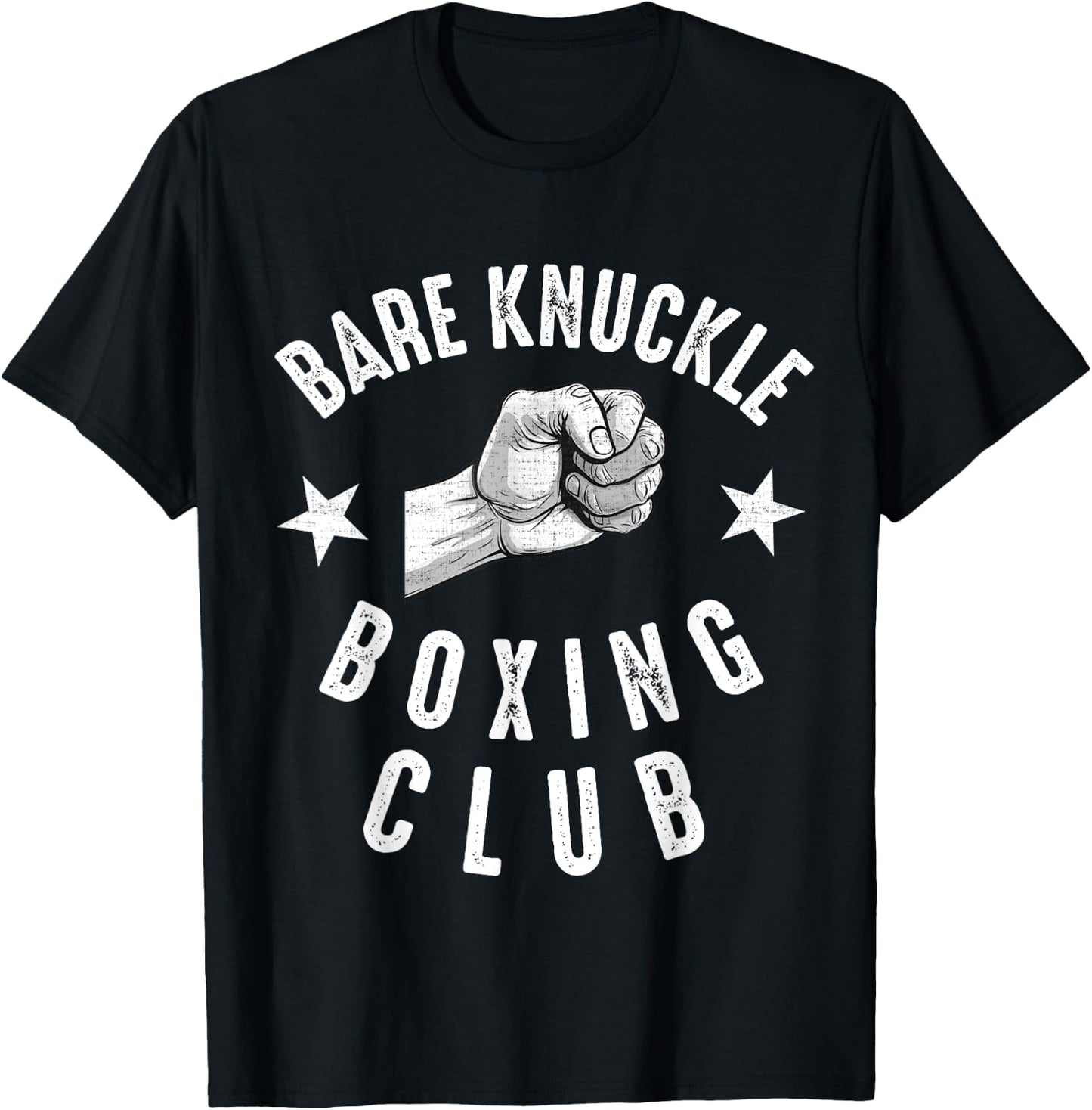 Bare Knuckle Boxing Men Fist Fighting Knuckle Fighter Lover T-Shirt - T-Shirt | Black