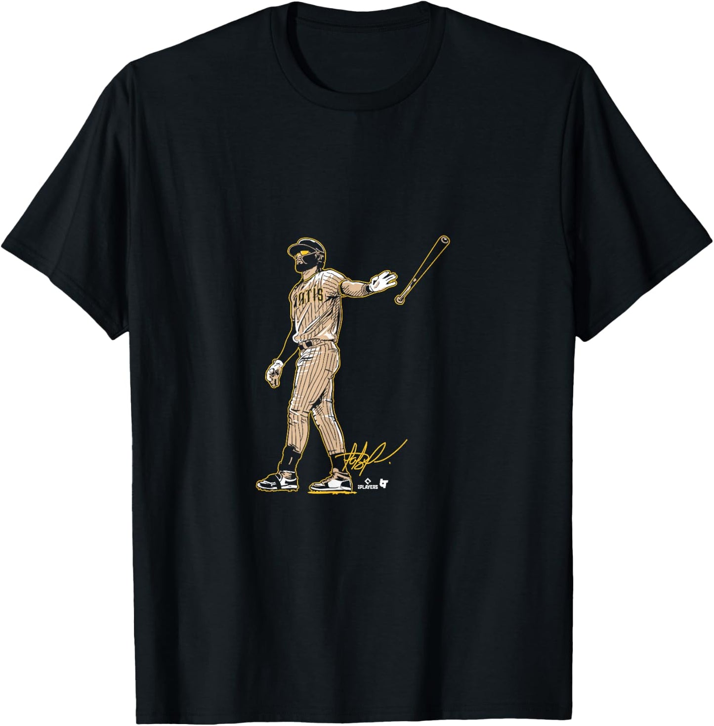 Fernando Tatis Jr.: Home Run Pose - San Diego Baseball T-Shirt - T-Shirt | Black