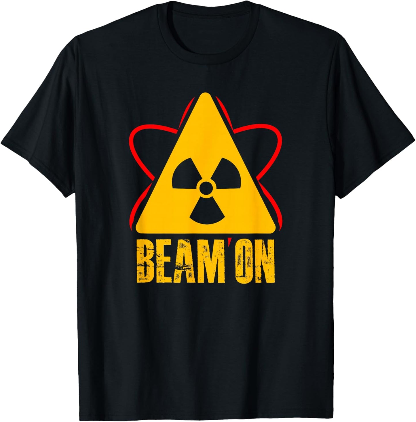 Beam On Radiation Therapy Rad Tech Week Xray Radiologists T-Shirt - T-Shirt | Black