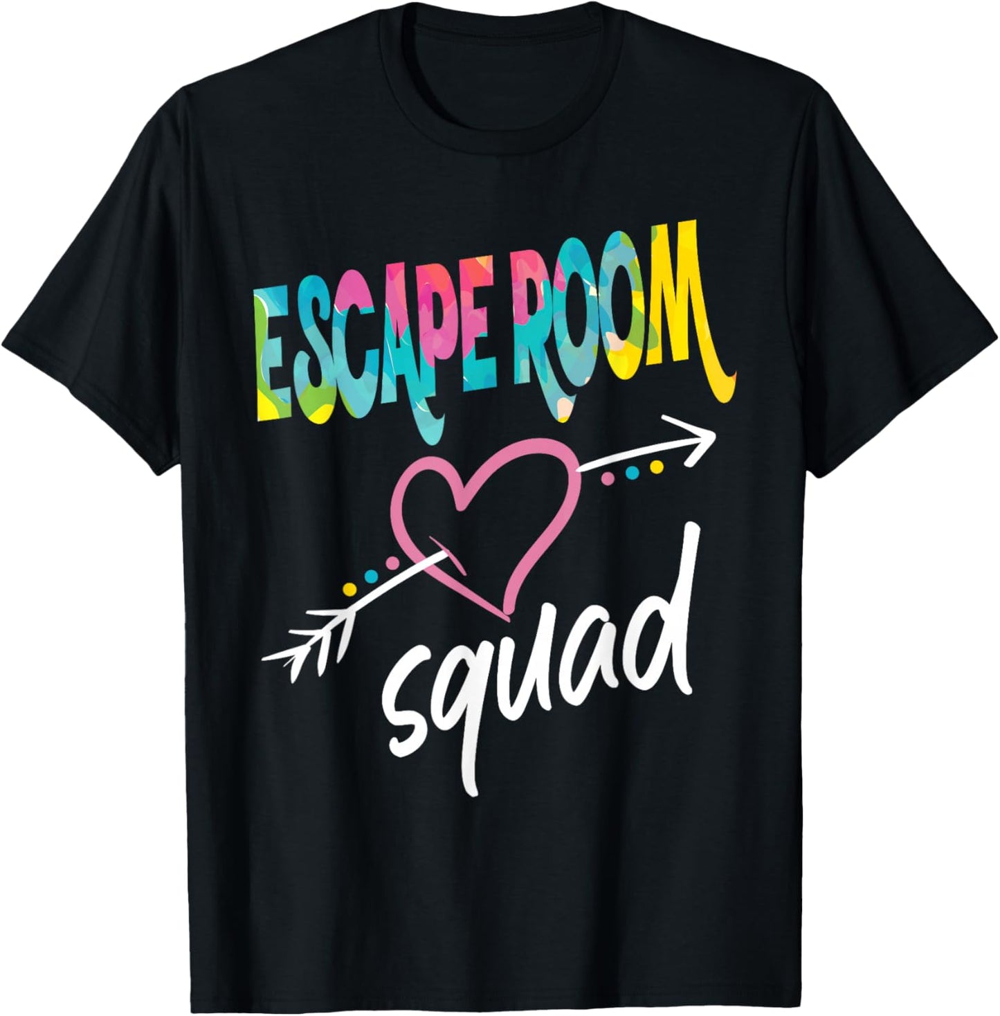 Escape Room Squad T-Shirt - T-Shirt | Black