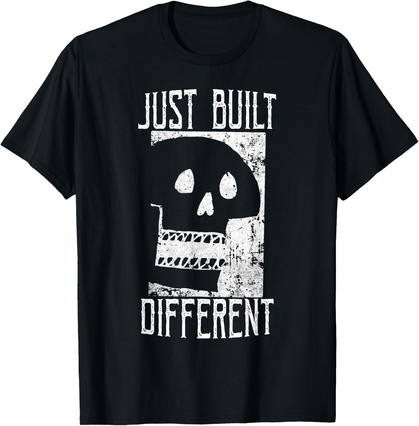 I'm Just Built Different T-Shirt - T-Shirt | Black