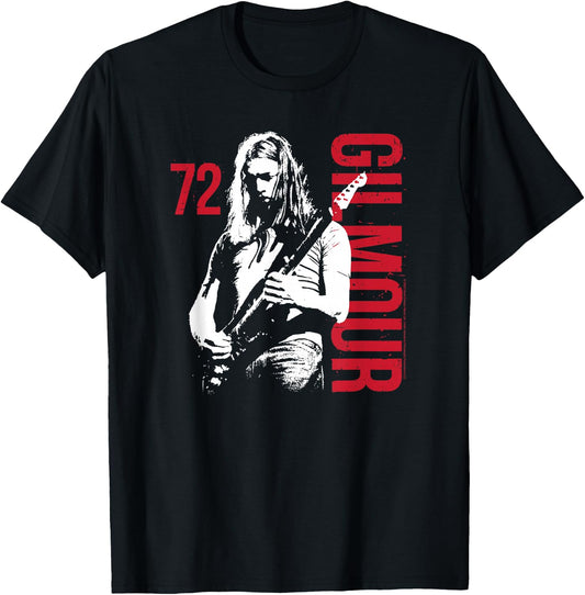 David Gilmour - Gilmour Guitar 72 T-Shirt - T-Shirt | Black