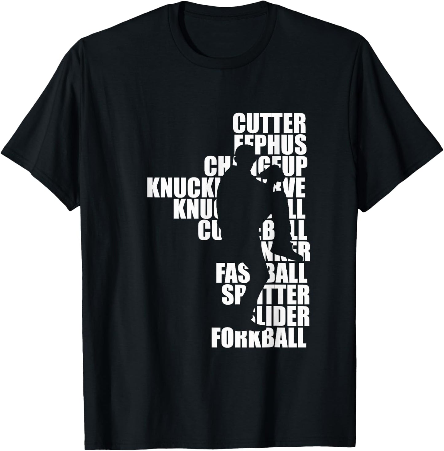 Pitcher Baseball Apparel - Baseball T-Shirt - T-Shirt | Black