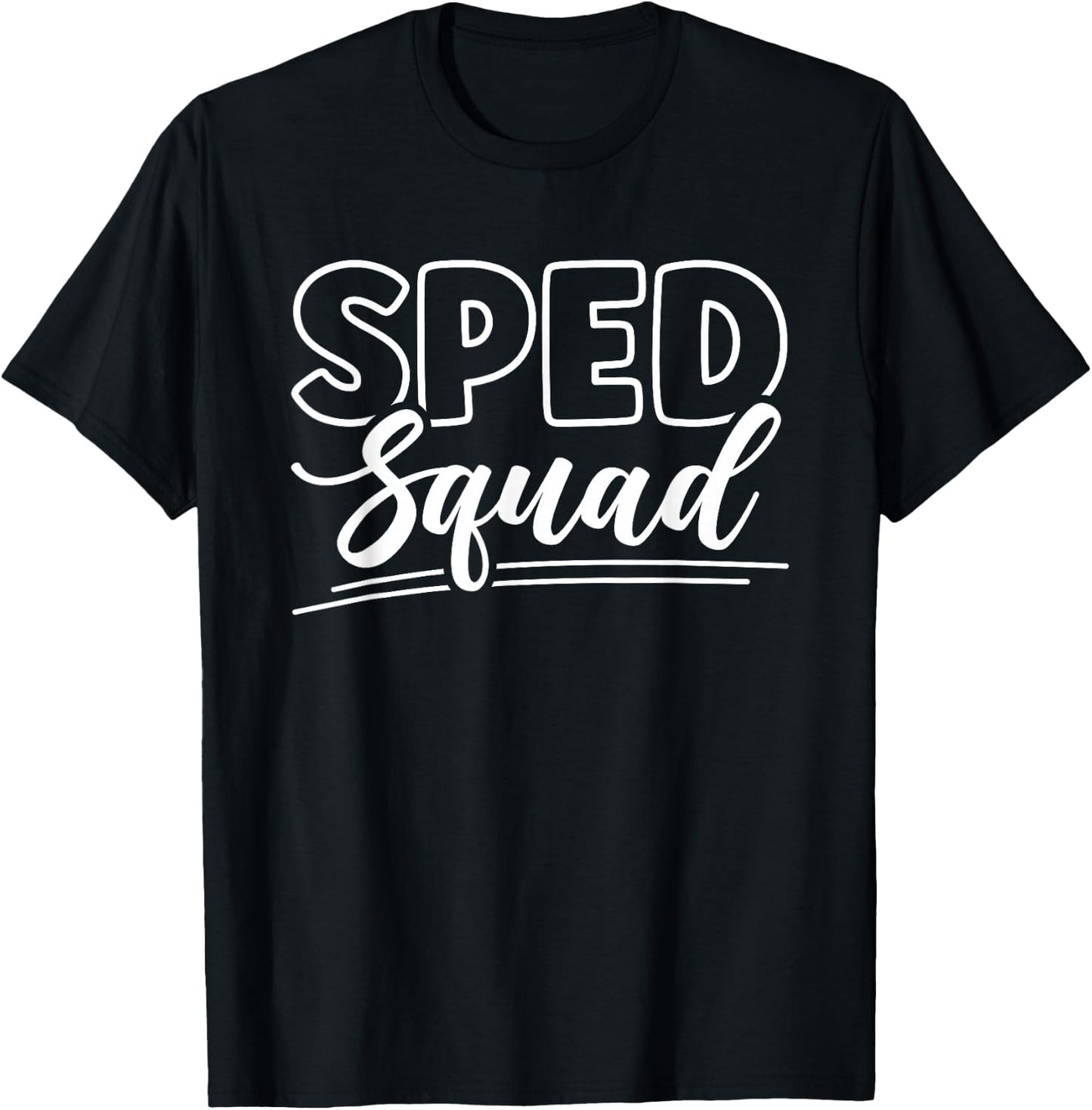 SPED Squad Autism T-Shirt - T-Shirt | Black