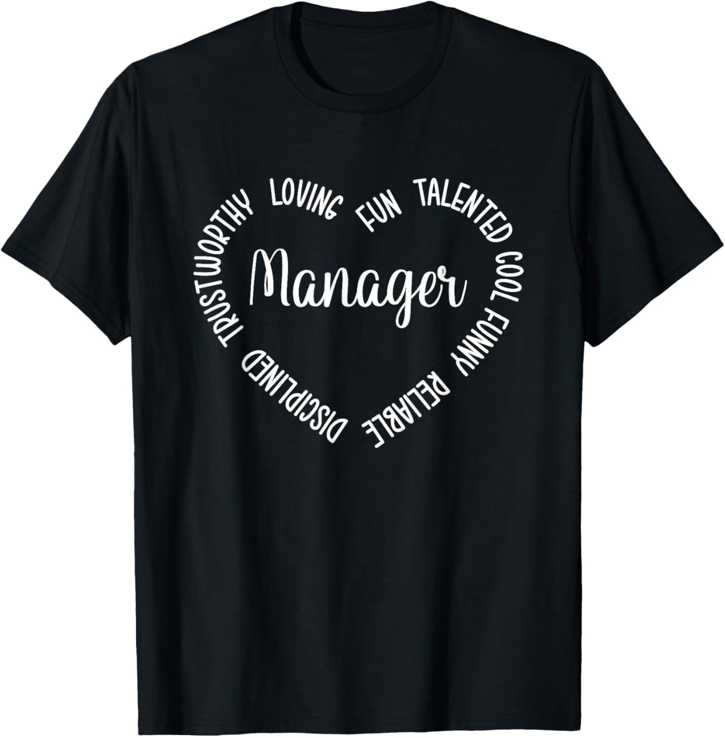 Manager T-Shirt - T-Shirt | Black
