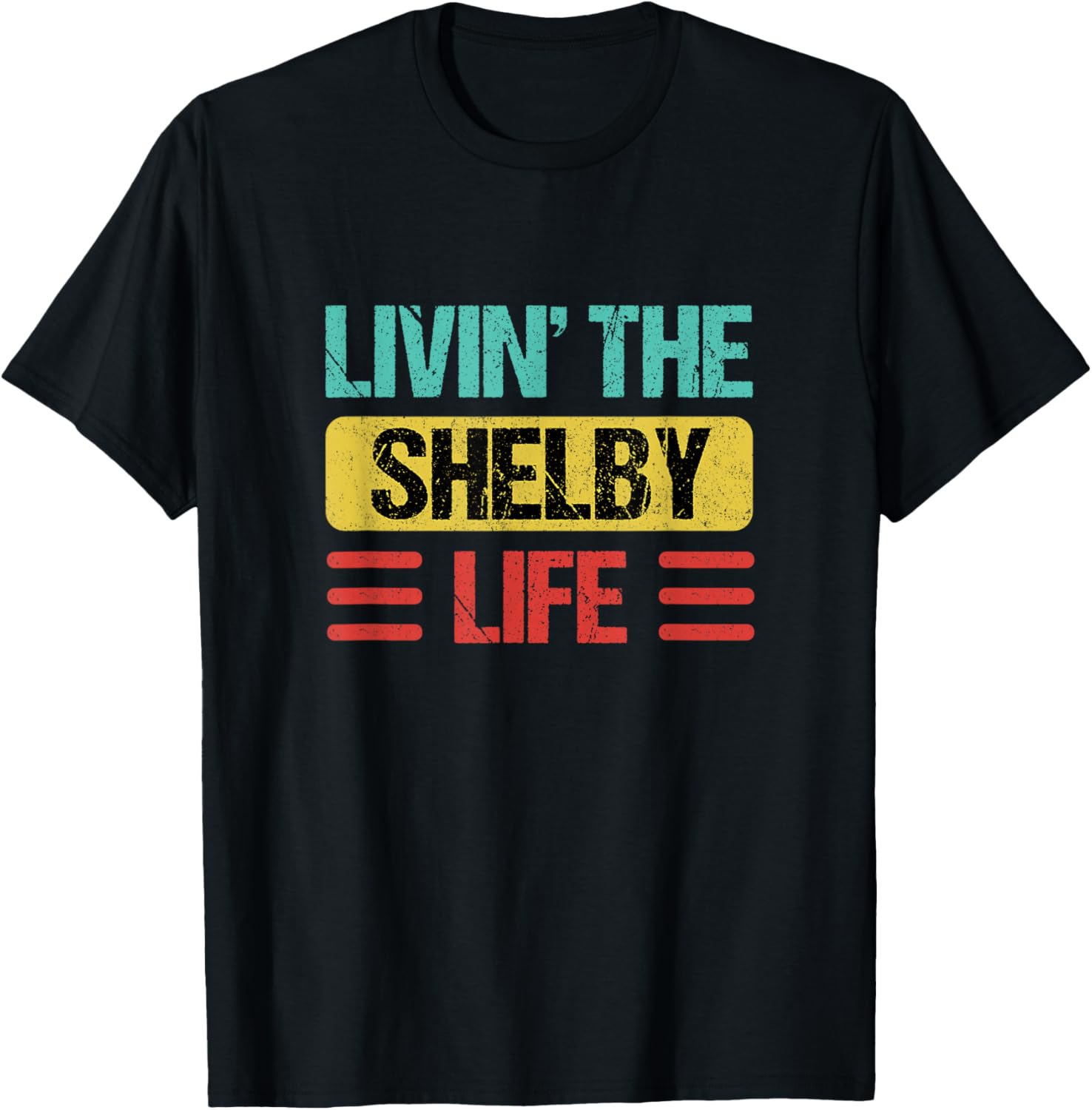 Shelby Name T-Shirt - T-Shirt | Black