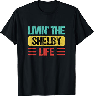 Shelby Name T-Shirt - T-Shirt | Black