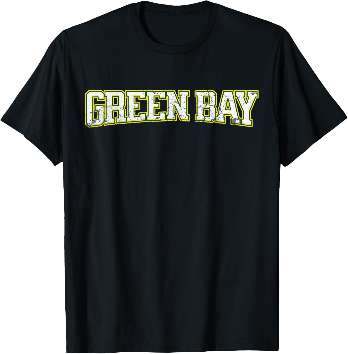 Green Bay city vintage T-Shirt - T-Shirt | Black