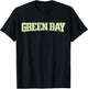 Green Bay city vintage T-Shirt - T-Shirt | Black