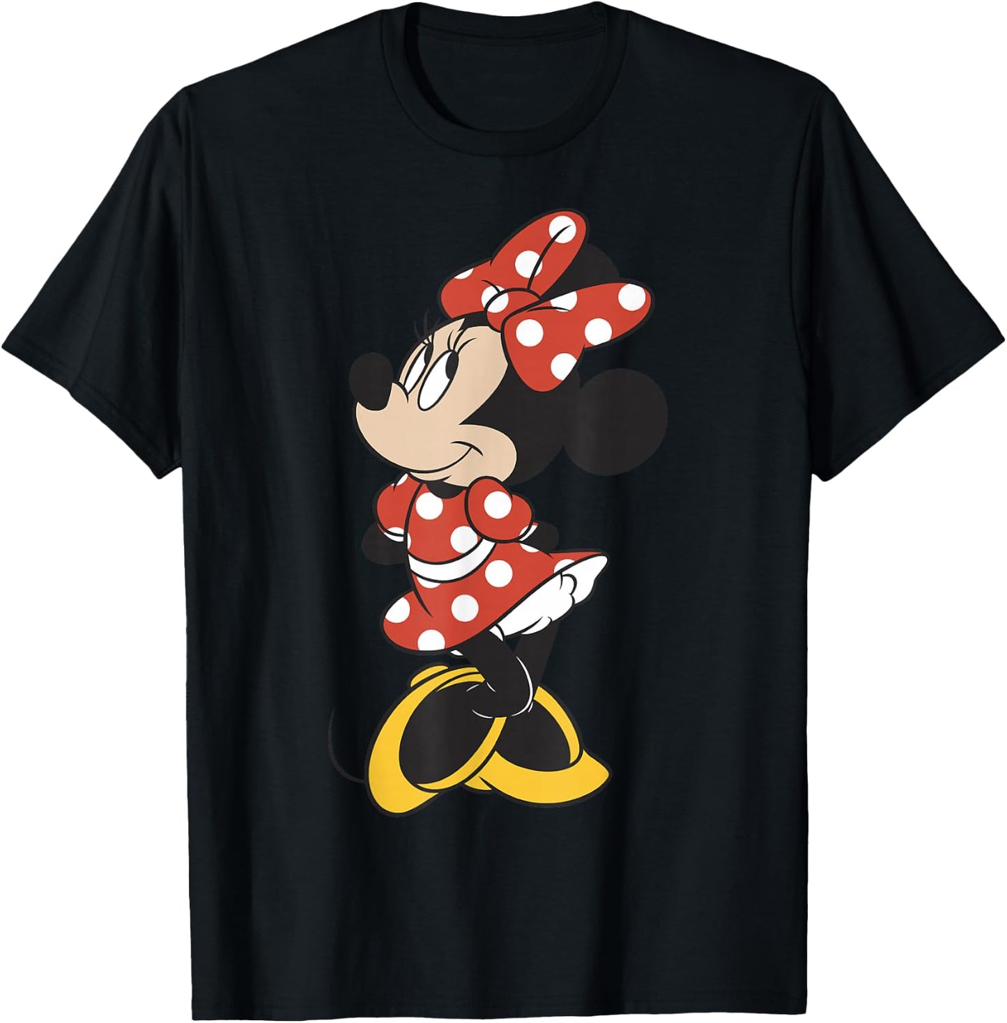 Disney Minnie Mouse Vintage Minnie Pose T-Shirt - T-Shirt | Black