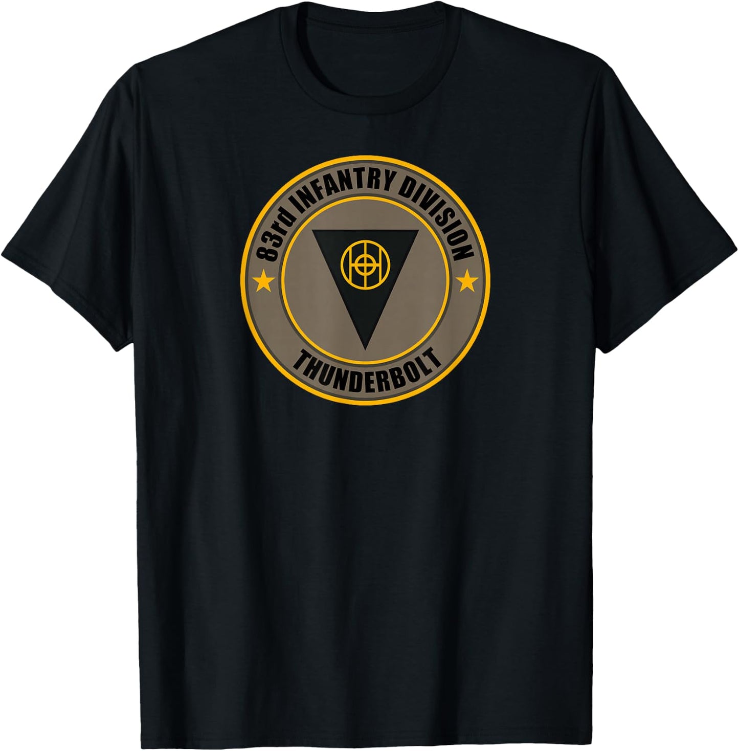 83rd Infantry Division T-Shirt - T-Shirt | Black