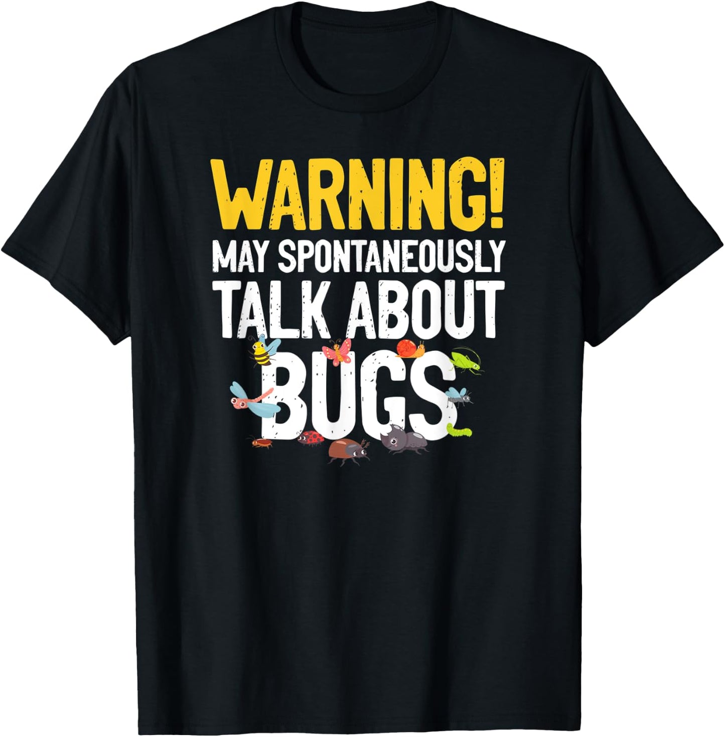 Cool Bug Women Insect Lady Bug Lover Moth Entomology T-Shirt - T-Shirt | Black