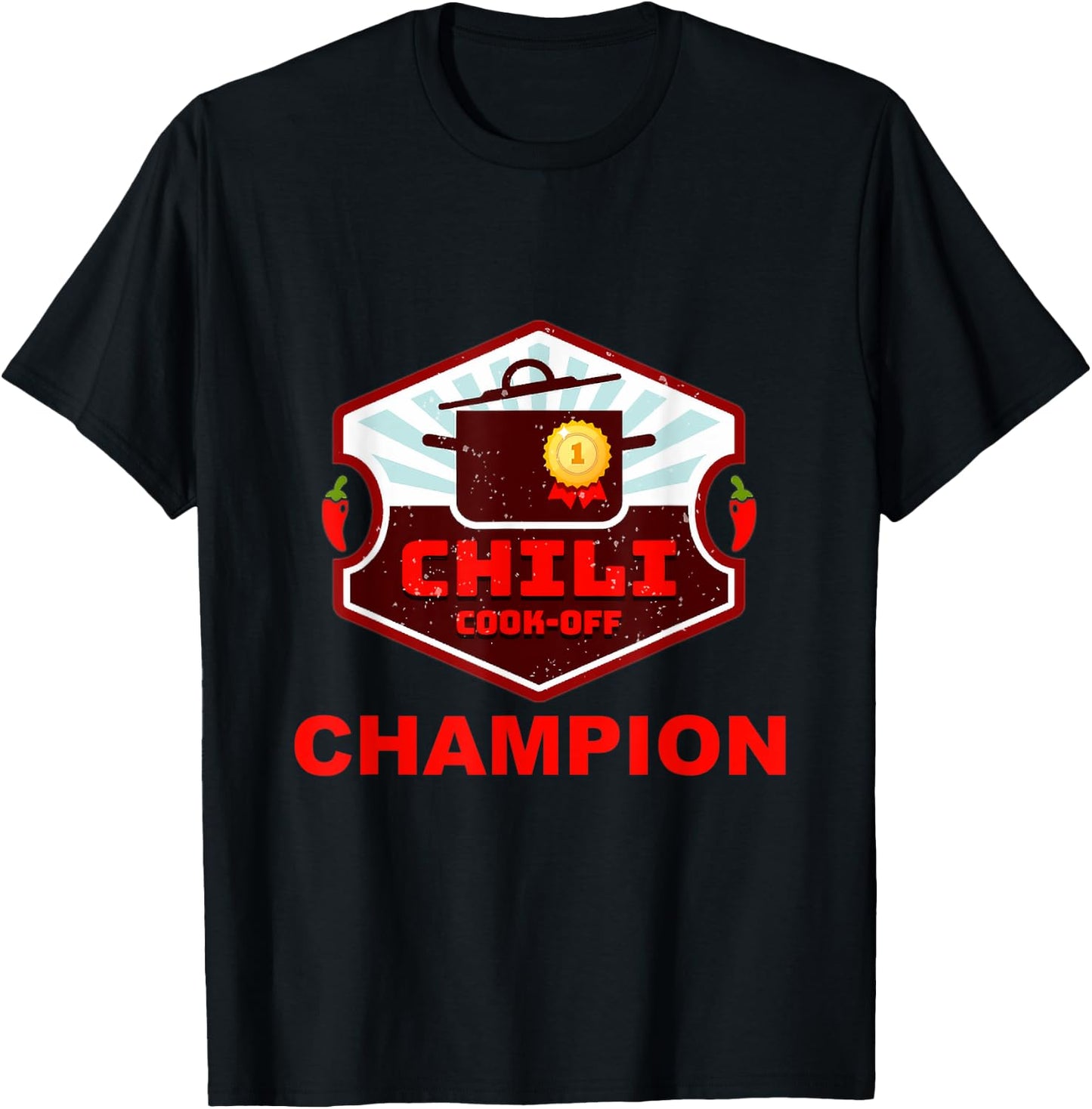 Chili Cook Off Winner T-Shirt - T-Shirt | Black