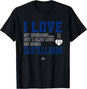 Love Me Some Castellanos Nick Castellanos Philadelphia MLBPA T-Shirt - T-Shirt | Black