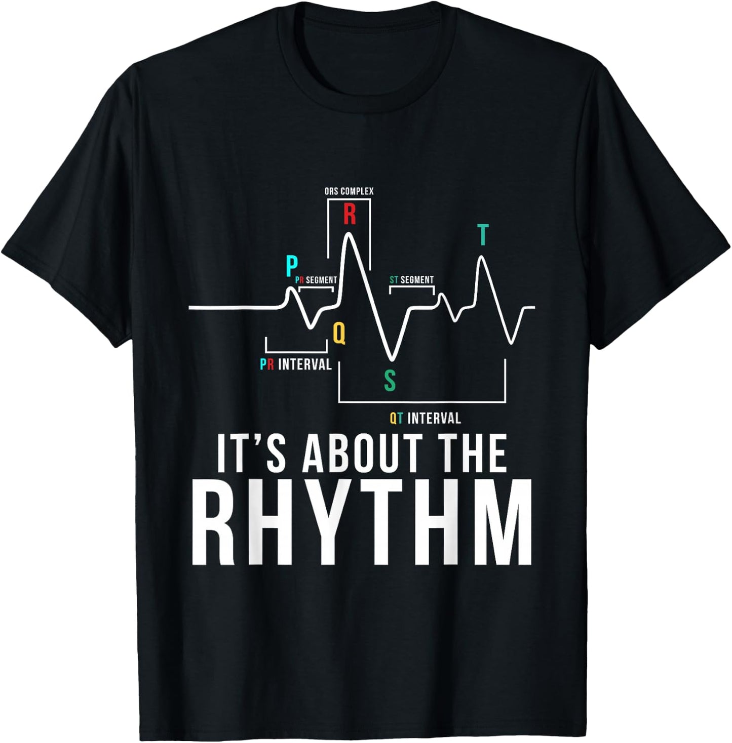 Cardiac Nurse Cardiology Nurse Cardiac Nursing CVICU T-Shirt - T-Shirt | Black