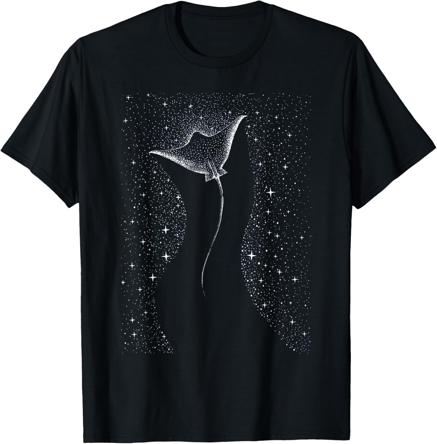 Manta Ray - Scuba Diving Ocean Coral Reef Fish Diver T-Shirt - T-Shirt | Black