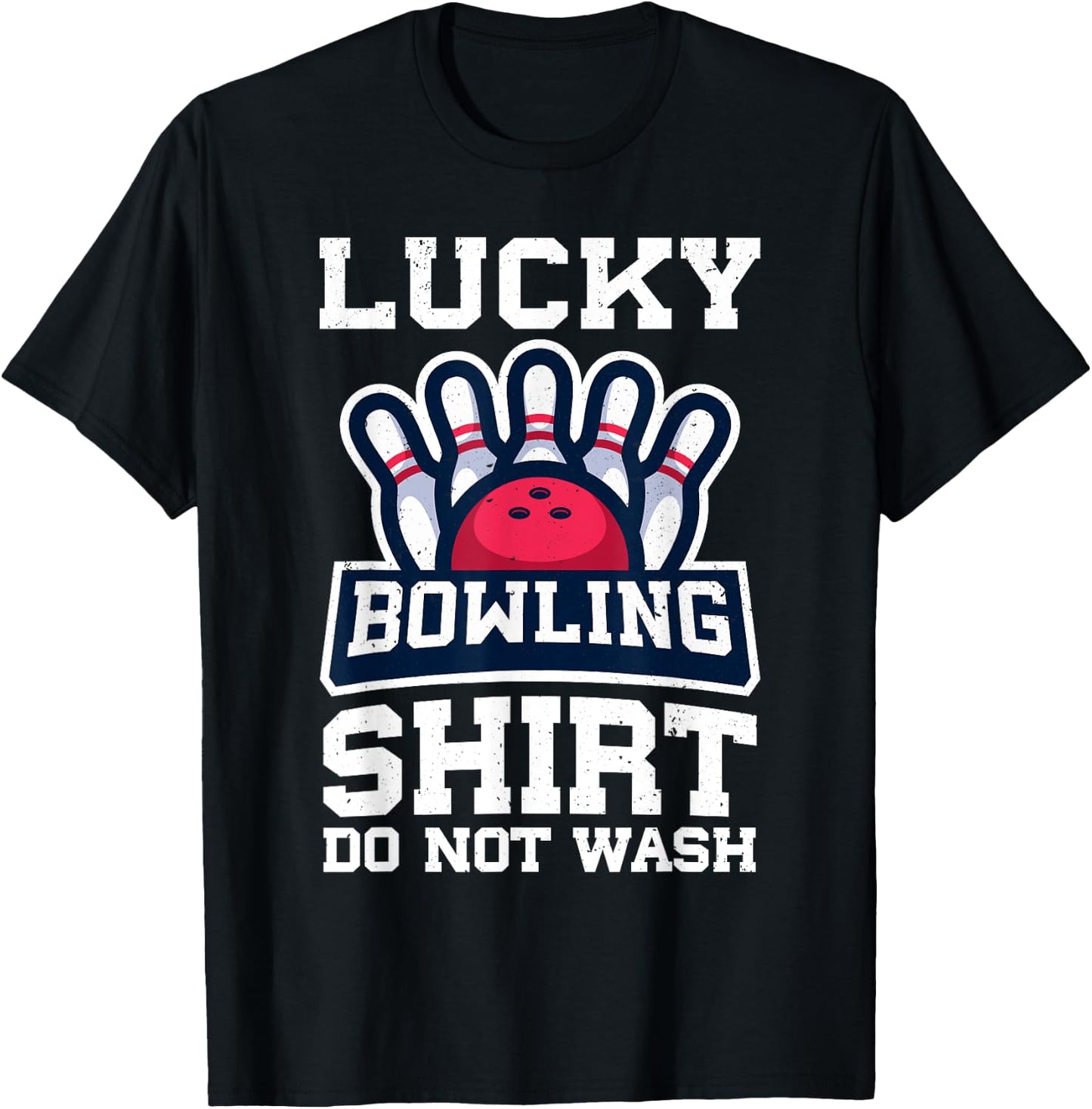 Funny Bowling Design Women Kids Bowling Lover Bowler T-Shirt - T-Shirt | Black