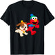 Sesame Street Best Friends, Elmo and Tango Winter Fun T-Shirt - T-Shirt | Black