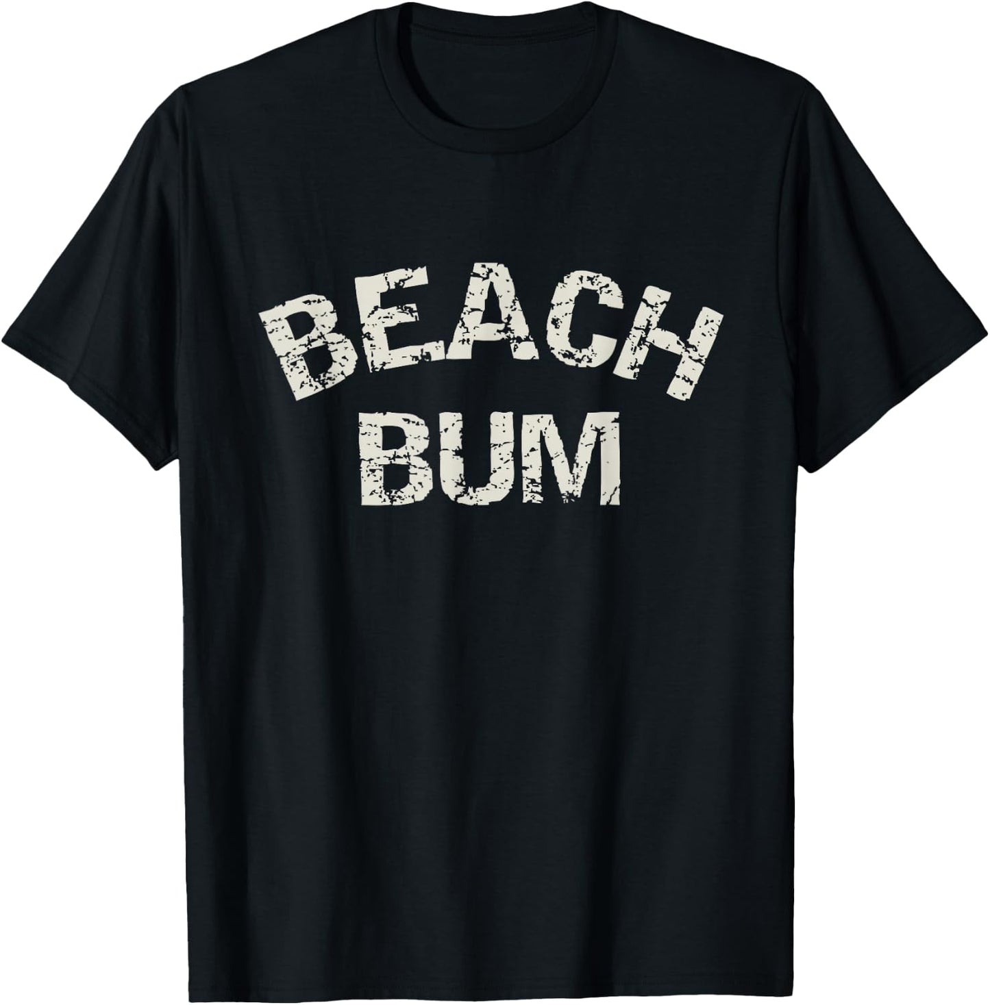 Beach Bum Vacation Beach T-Shirt - T-Shirt | Black