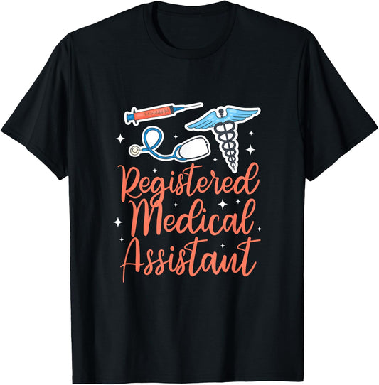 Registered Medical Assistant Medical Assistant Week T-Shirt - T-Shirt | Black
