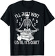 Halloween Teacher I'll Just Wait Till It's Quiet Skeleton Men Women T-Shirt - T-Shirt | Black