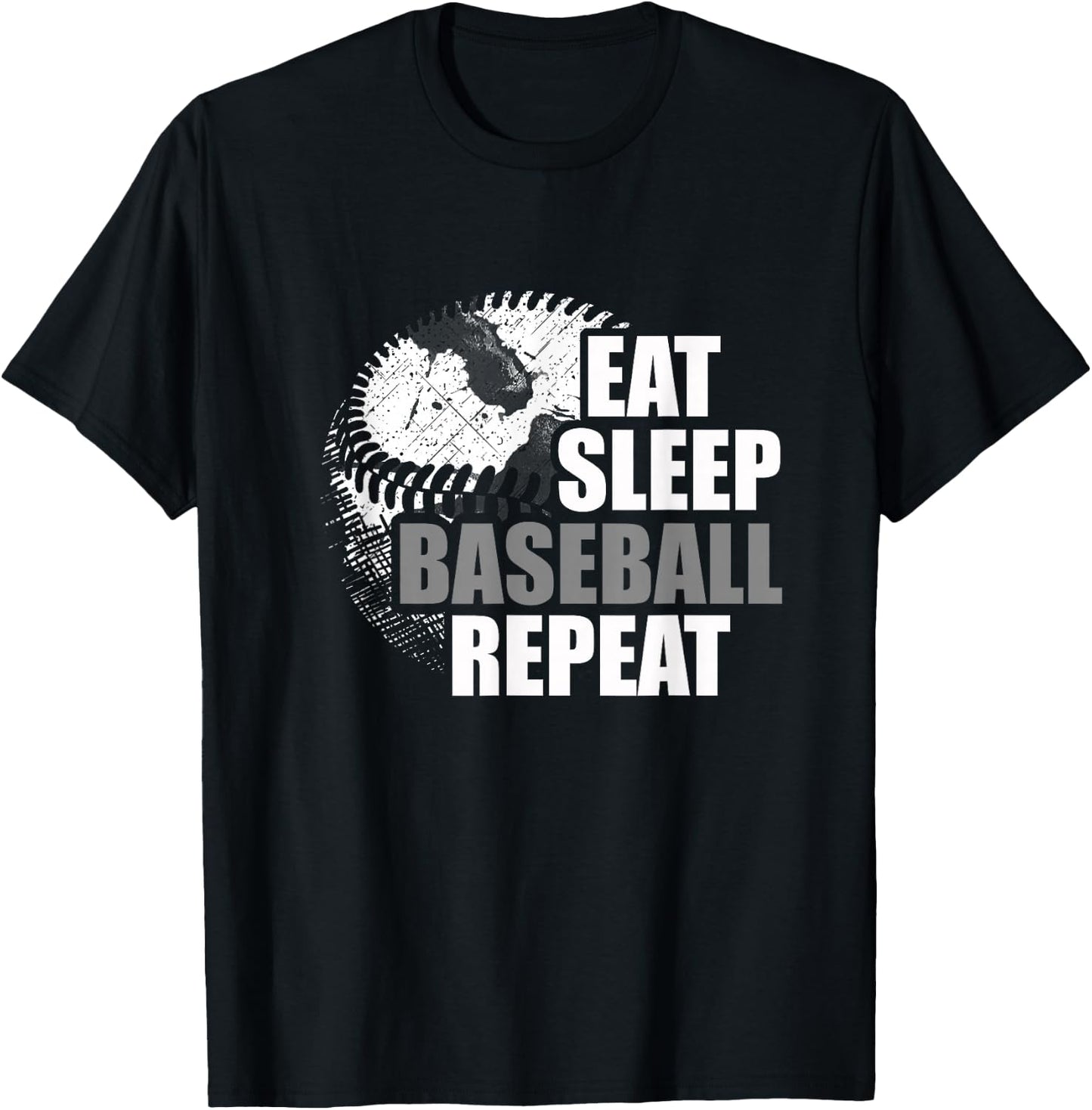 Baseball T-Shirt - T-Shirt | Black