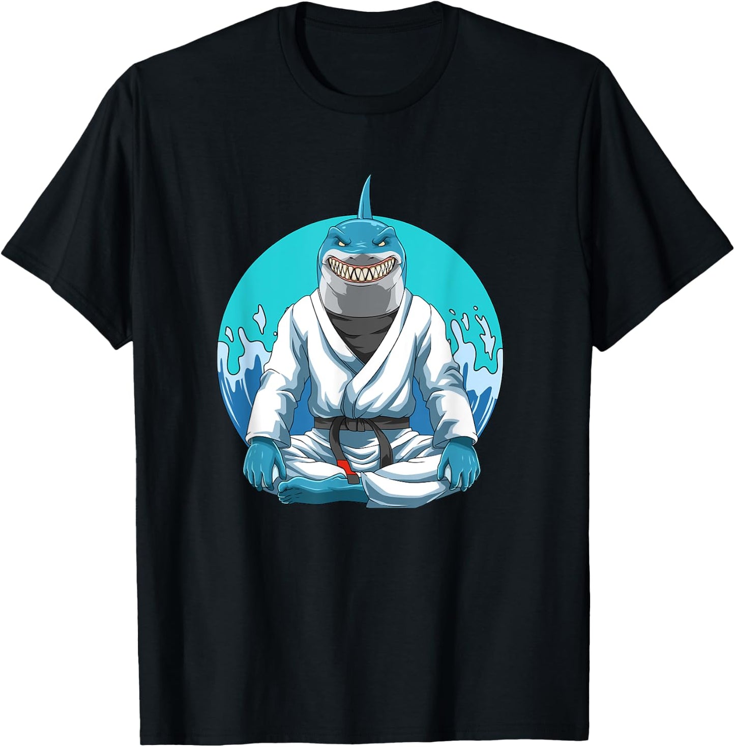 Jiu Jitsu Shark T-Shirt - T-Shirt | Black