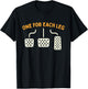 One For Each Leg - Mechanic Car Lover Race Car T-Shirt - T-Shirt | Black