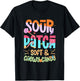 Sour Patch Soft & Chewy Candy Funny Patch Candy Patches T-Shirt - T-Shirt | Black