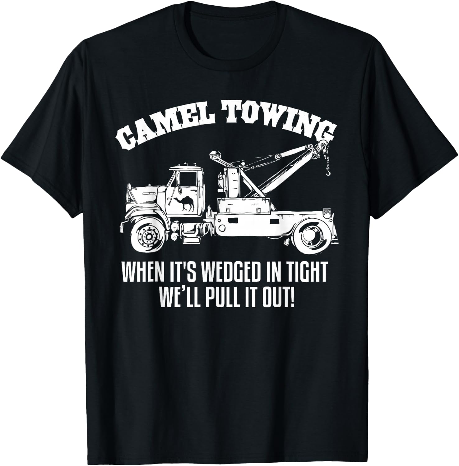 Camel Towing Halloween T-Shirt - T-Shirt | Black