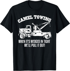 Camel Towing Halloween T-Shirt - T-Shirt | Black
