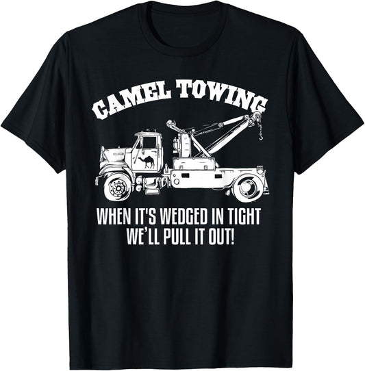 Camel Towing Halloween T-Shirt - T-Shirt | Black