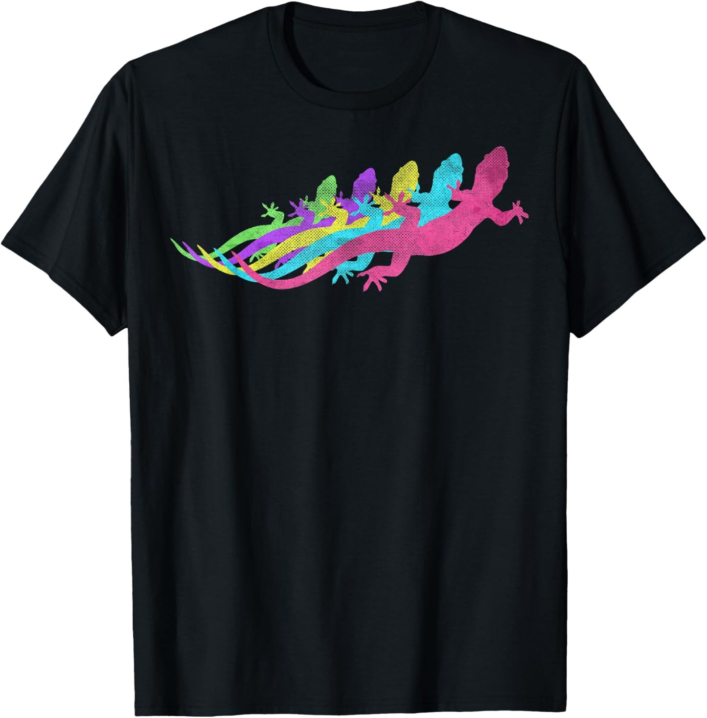 Gecco. 80s. Colors. 1980s. T-Shirt - T-Shirt | Black