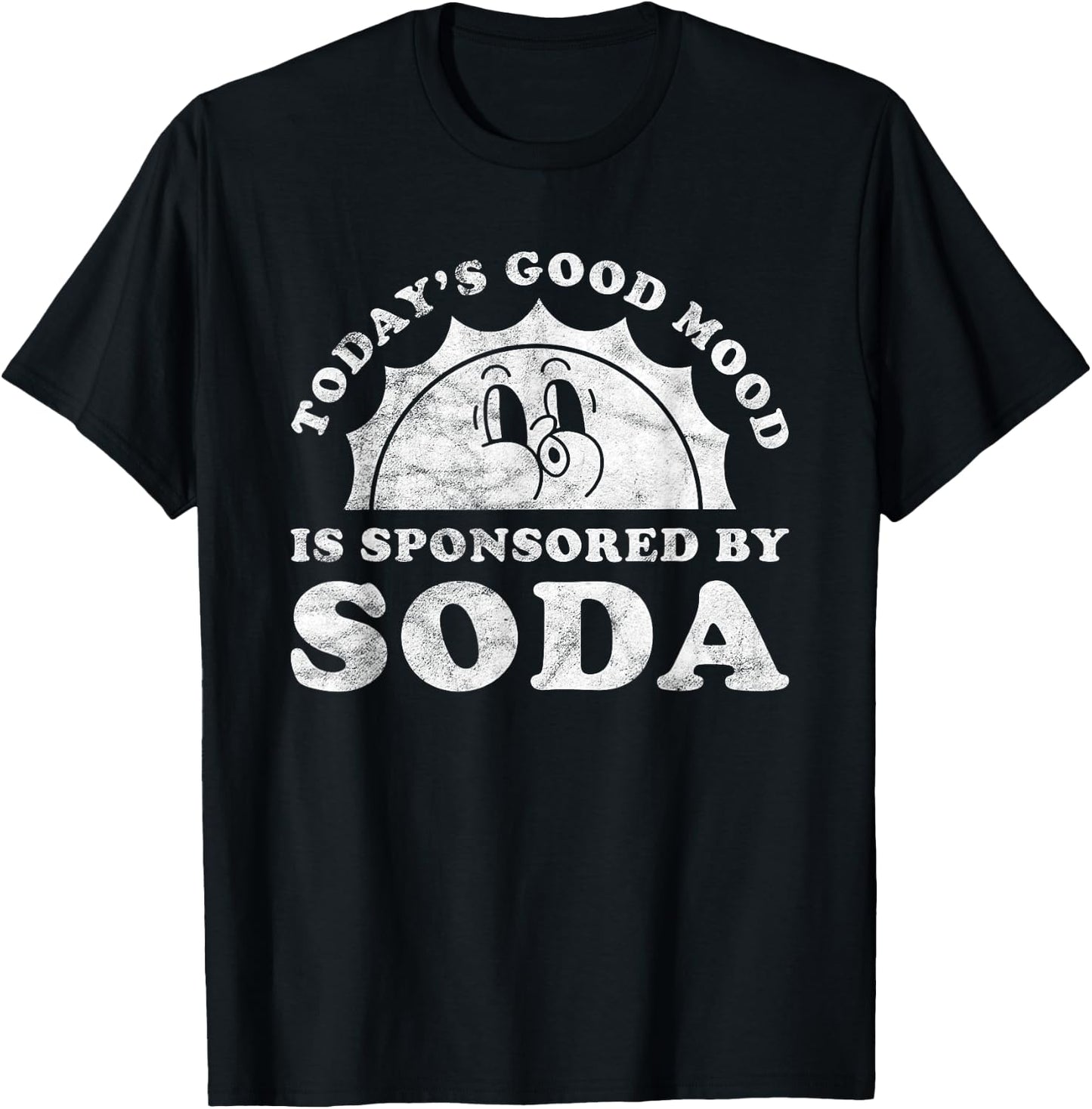 Funny Cute Retro Vintage Soda T-Shirt - T-Shirt | Black