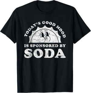 Funny Cute Retro Vintage Soda T-Shirt - T-Shirt | Black