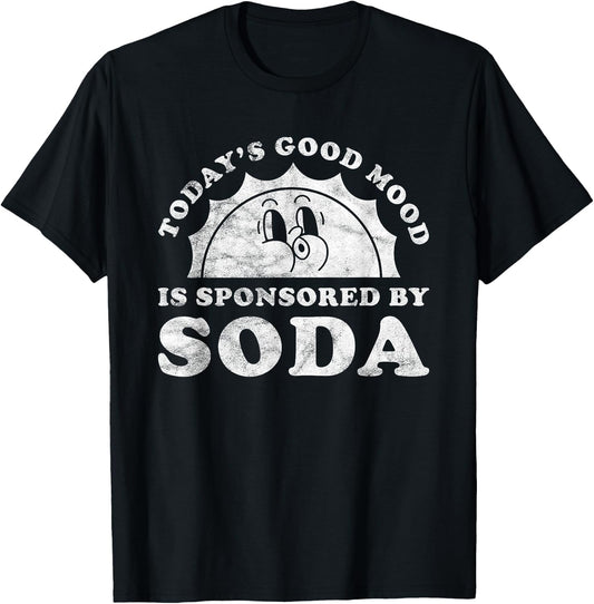 Funny Cute Retro Vintage Soda T-Shirt - T-Shirt | Black