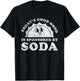 Funny Cute Retro Vintage Soda T-Shirt - T-Shirt | Black