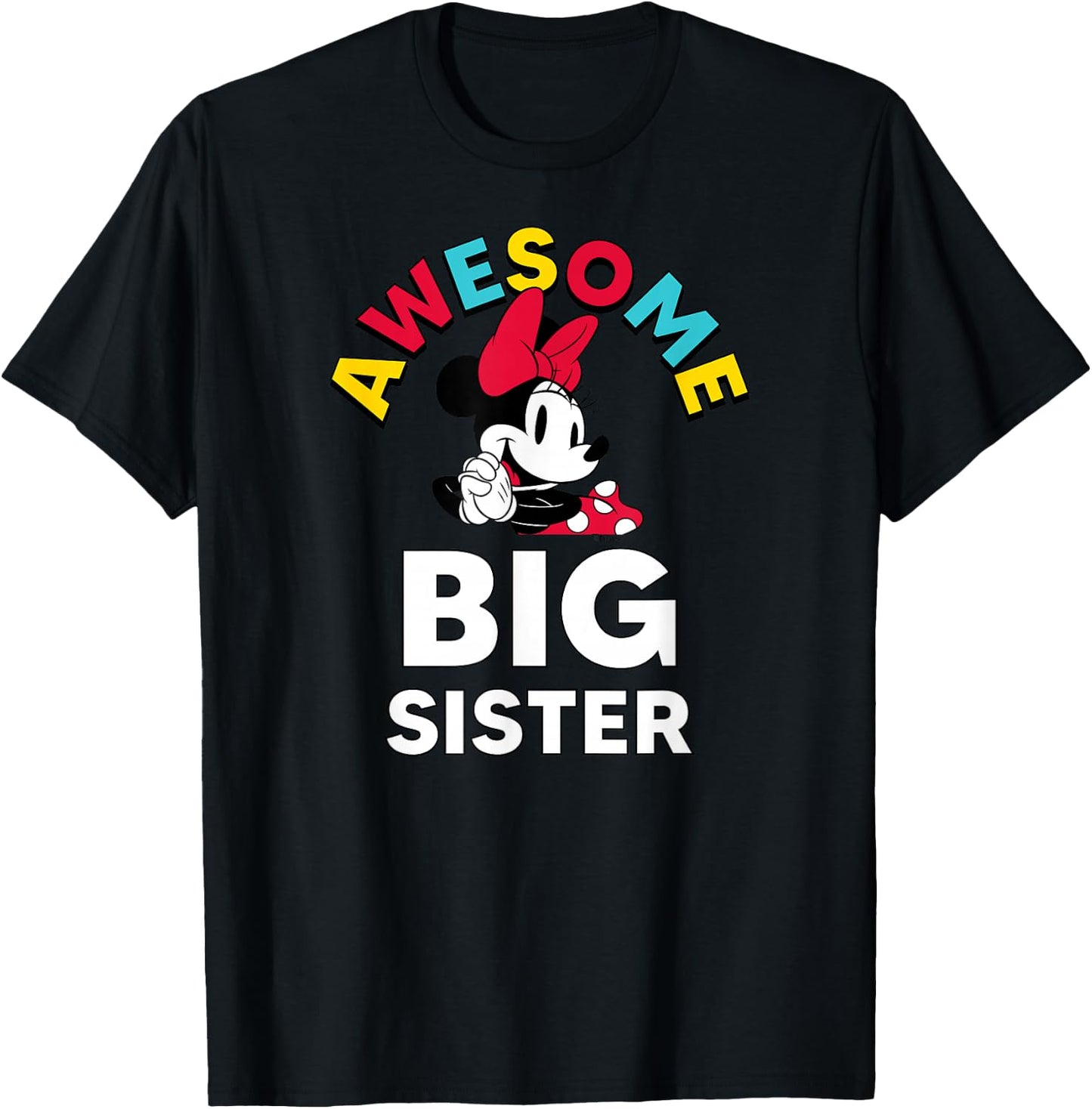 Disney - Awesome Big Sister T-Shirt - T-Shirt | Black