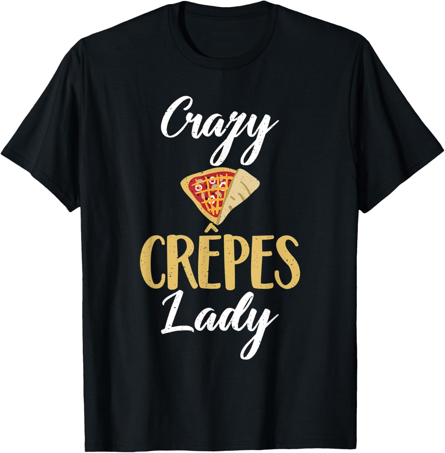 Crazy Crepes Lady T-Shirt - T-Shirt | Black