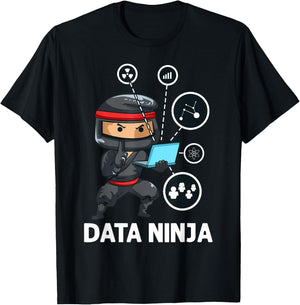 Funny Data Analyst Software Engineering Scientist T-Shirt - T-Shirt | Black