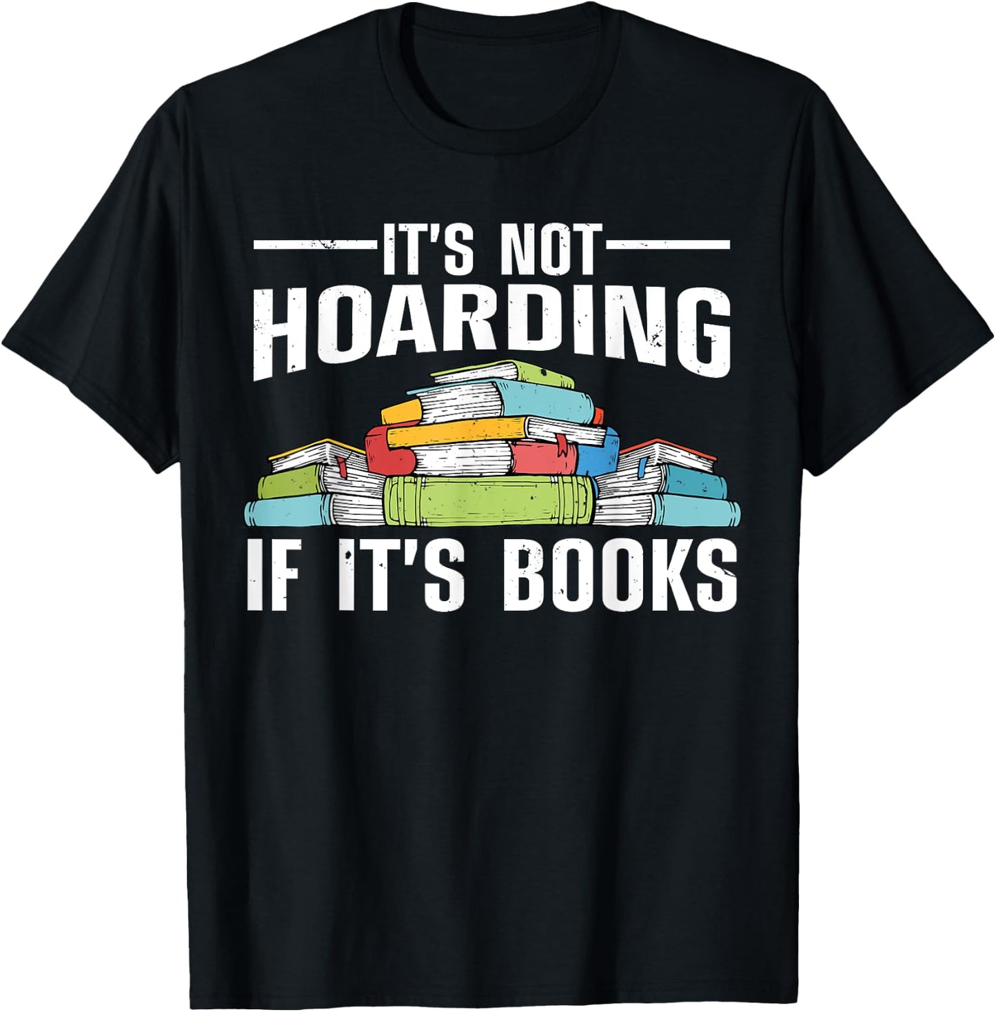 Cool Books Art Men Women Read Books Bookworm Library Reading T-Shirt - T-Shirt | Black