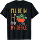I'll Be In My Office Garden Funny Distressed Gardening T-Shirt - T-Shirt | Black