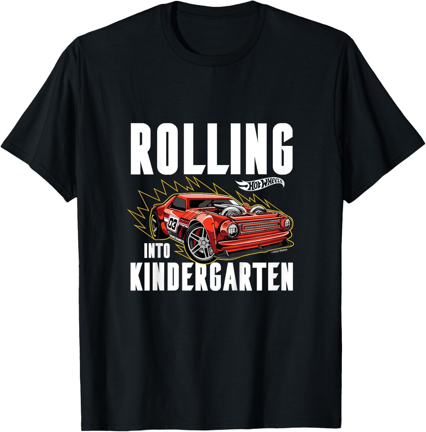Kids Hot Wheels - Off to Nursery T-Shirt - T-Shirt | Black