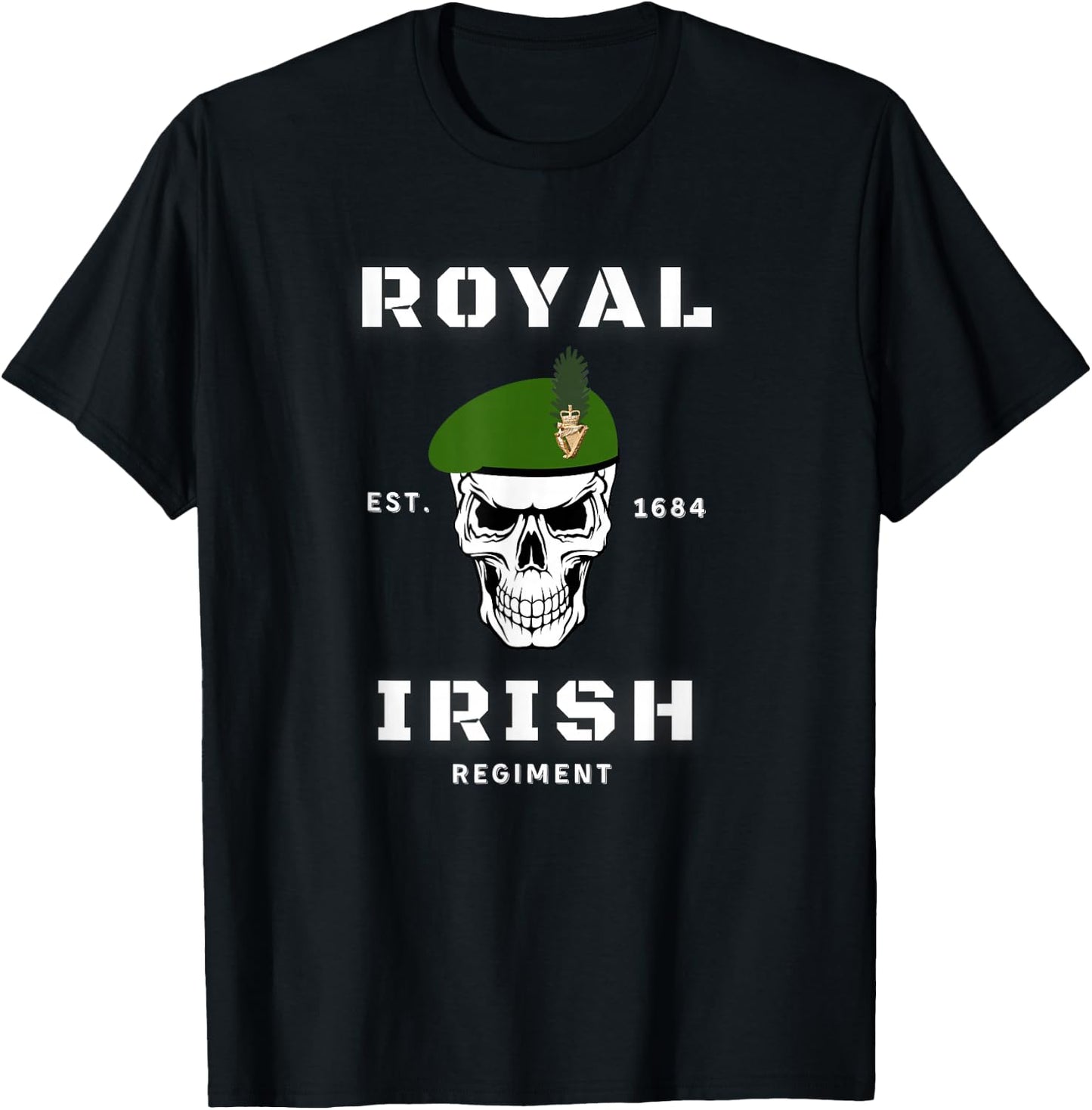 Royal Irish Regiment T-Shirt - T-Shirt | Black