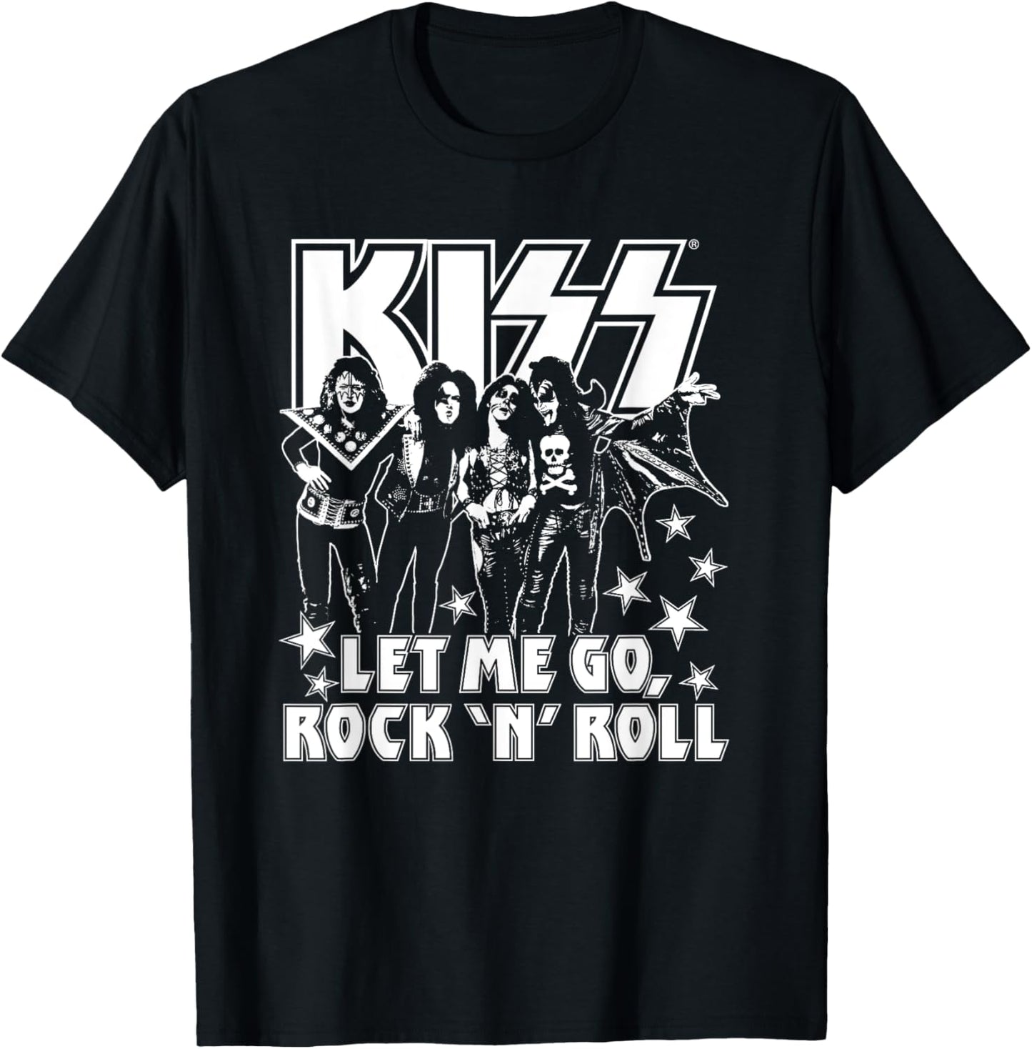 KISS - Let Me Go T-Shirt - T-Shirt | Black