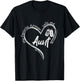 My Favorite Airman Calls Me Aunt Air Force Graduation Aunt T-Shirt - T-Shirt | Black
