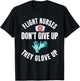 Flight Nurse RN Transport Medical Aeromedicine Glove Up T-Shirt - T-Shirt | Black